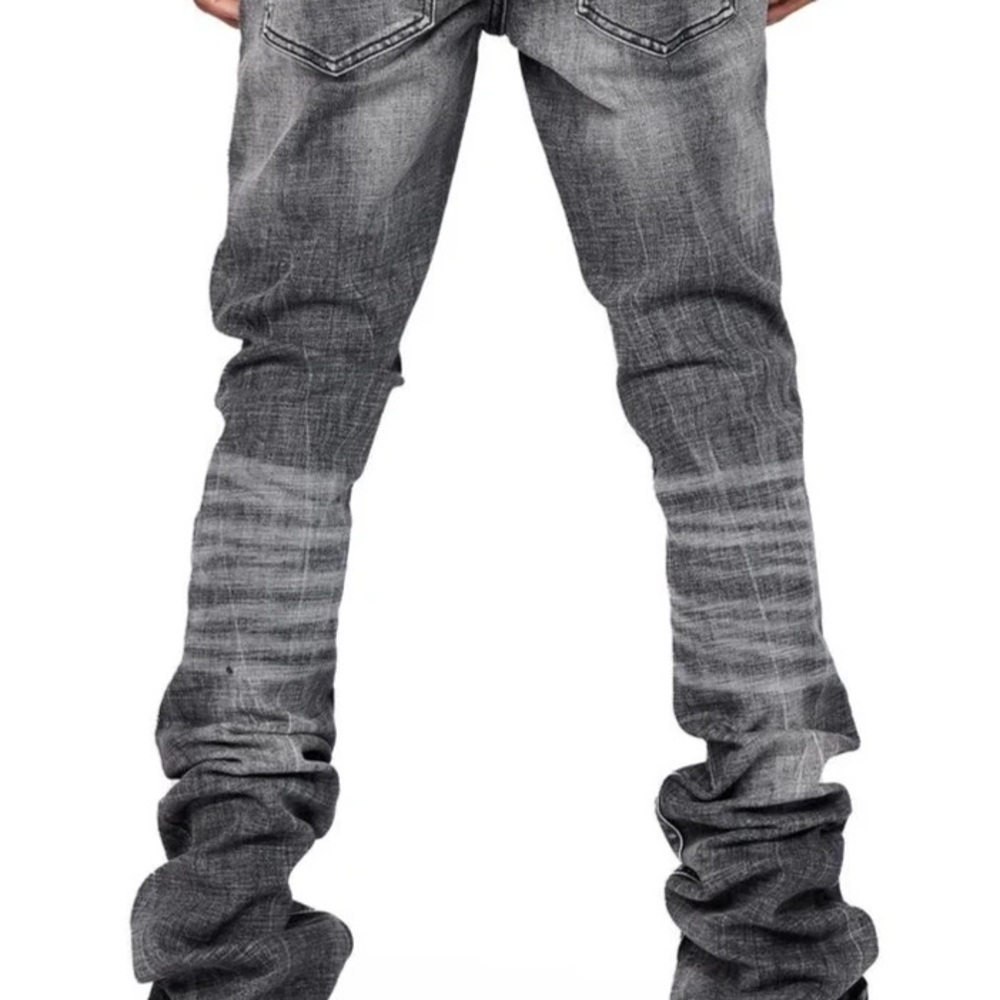 Classic Black Bootcut Men's Jeans